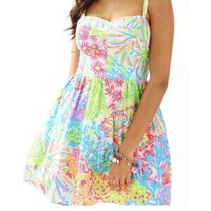 Lilly Pulitzer Ardleigh sundress in Multi Lovers Coral print
